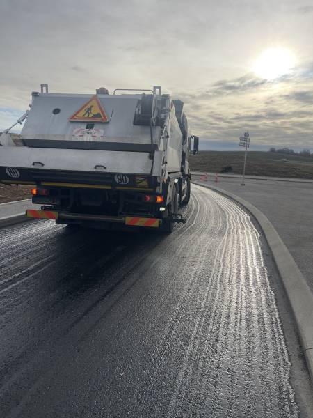 Couche d'accrochage par camion pata 