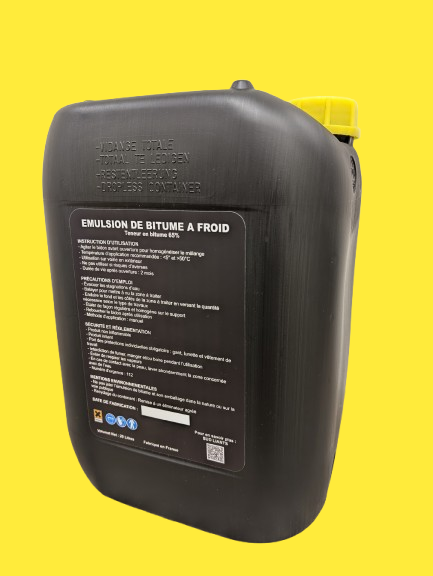 Comment utiliser de l'émulsion bitumineuse à froid ?