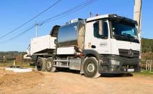 Emulsion de bitume pour camion pata